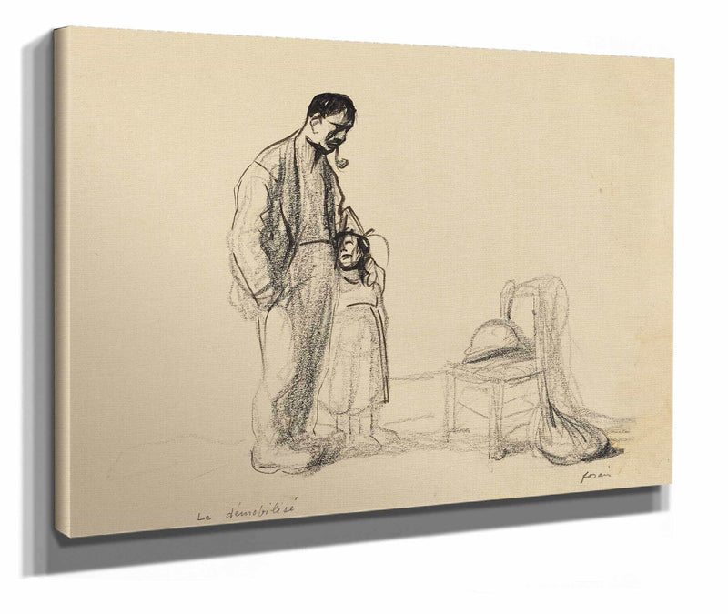 Le Demobilise Ii by Jean Louis Forain