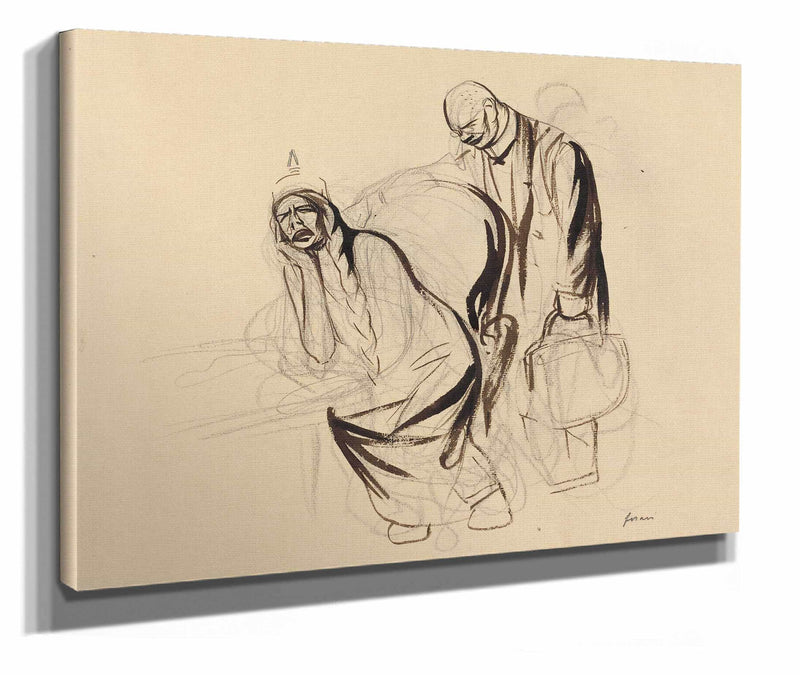 Le Depart Pour Versailles by Jean Louis Forain