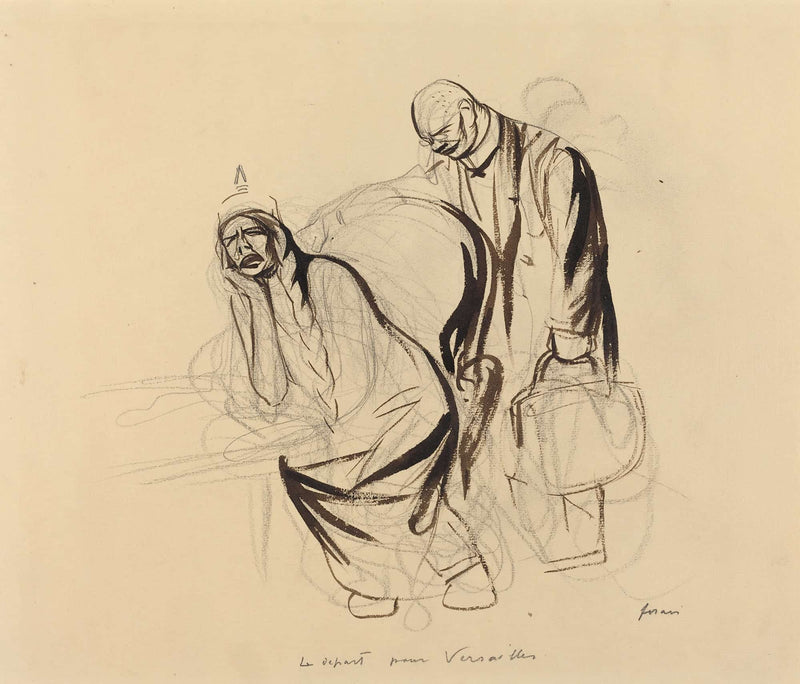 Le Depart Pour Versailles by Jean Louis Forain