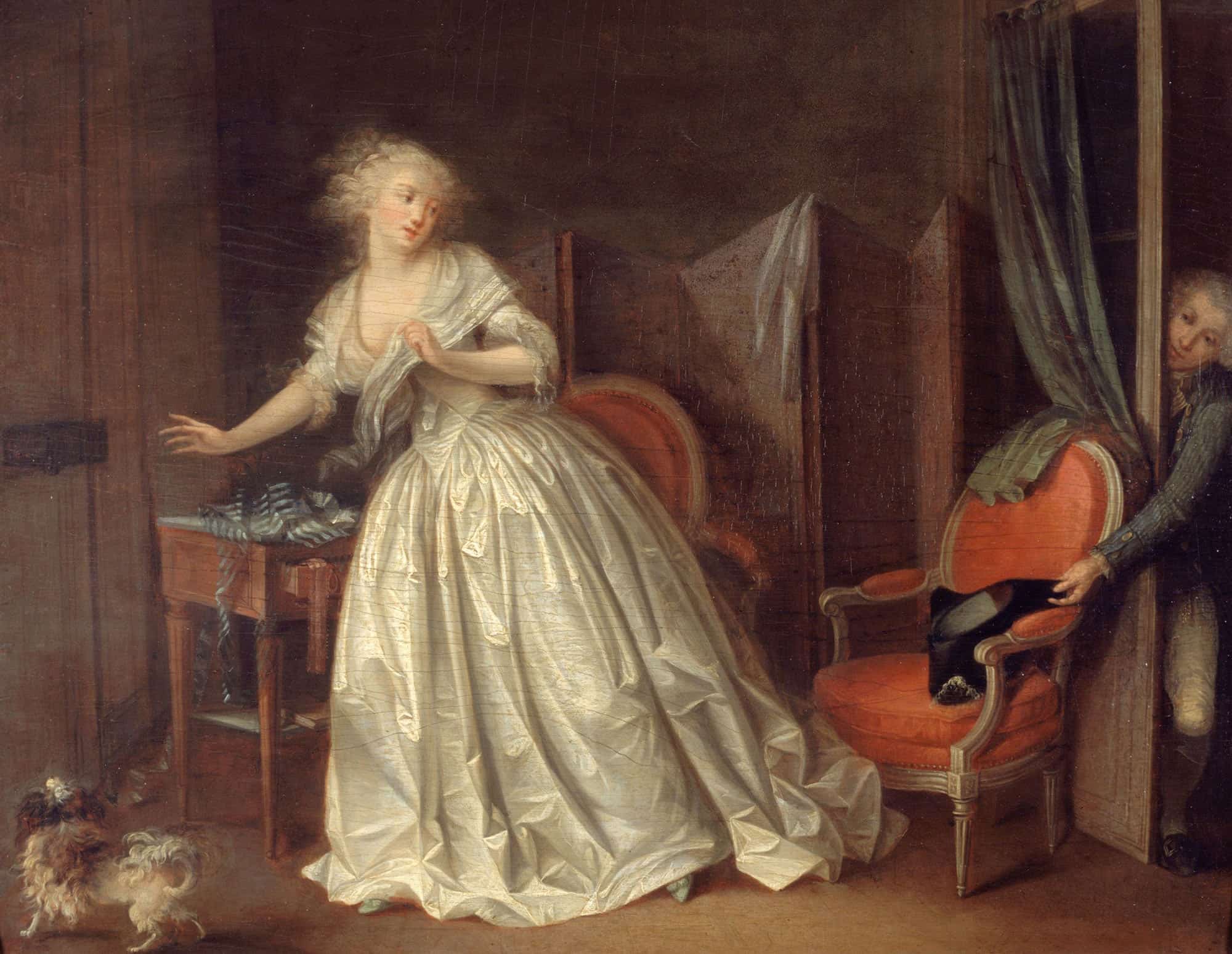 Le Depart Precipite by Louis Leopold Boilly