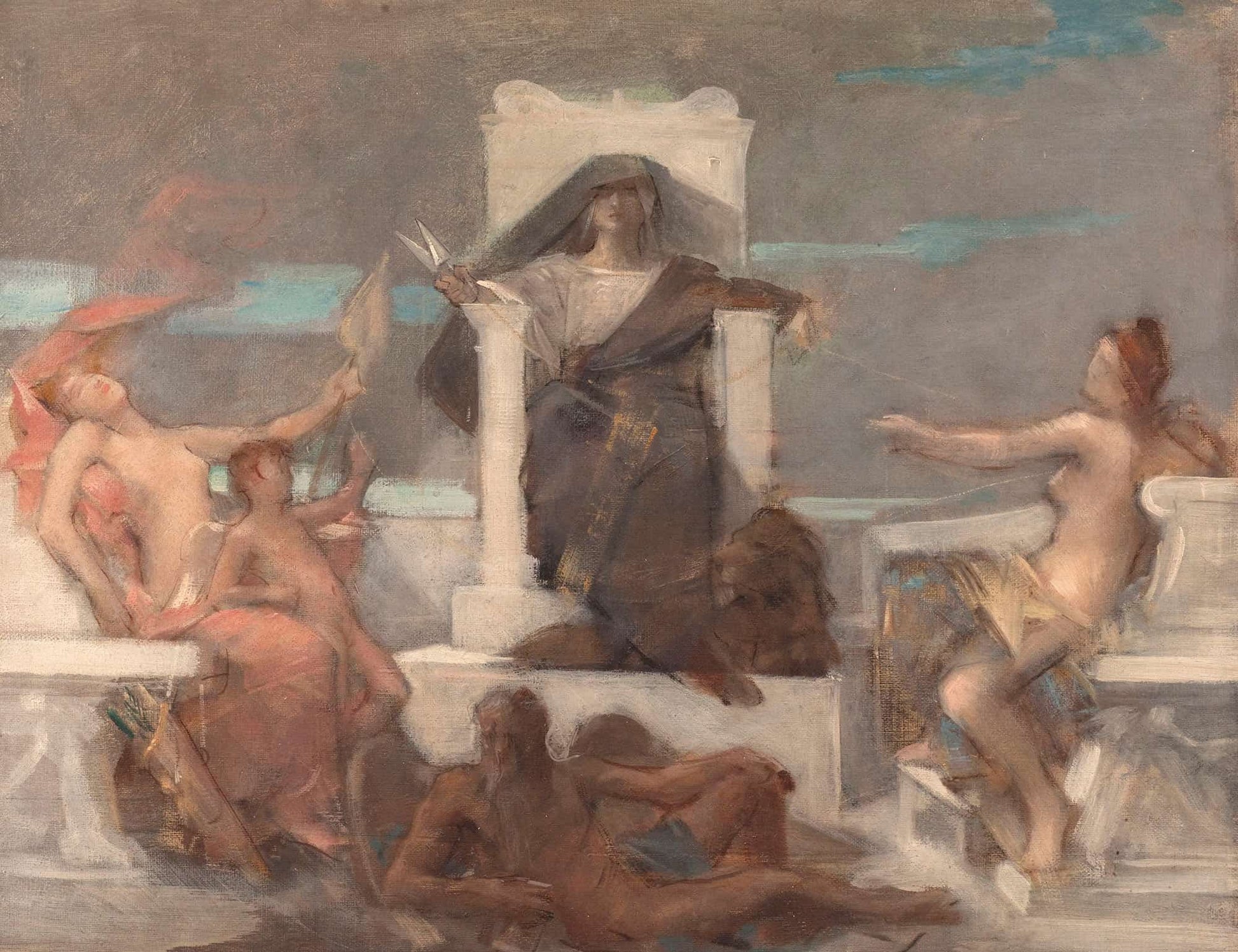 Le Destin by Leon Francois Comerre