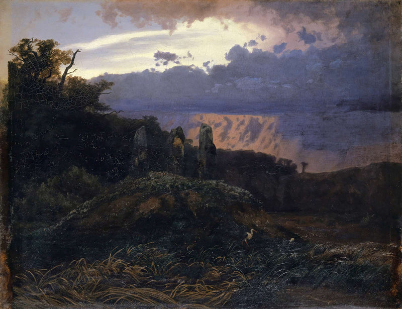 Le Dolmen by Arnold Bocklin
