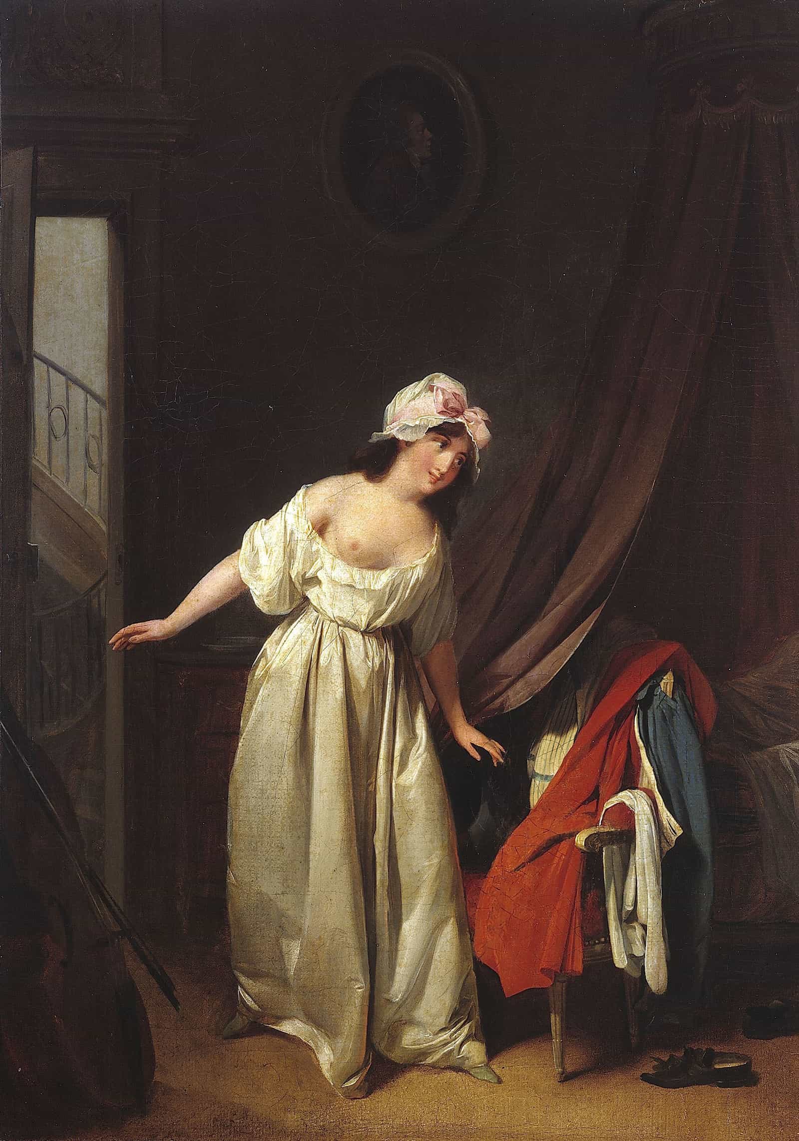 Le Doux Reveil by Louis Leopold Boilly