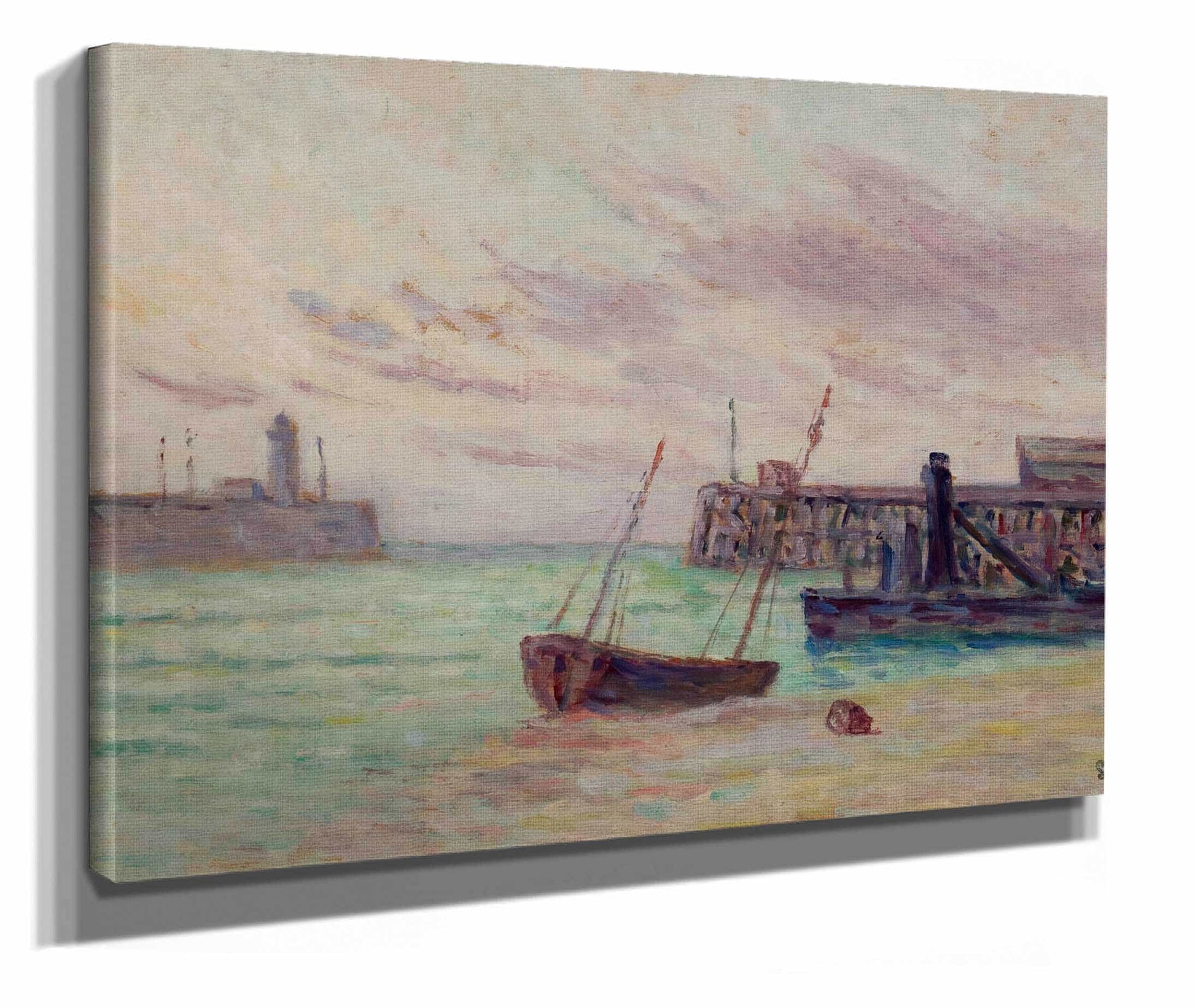 Le Entree Du Port by Maximilien Luce