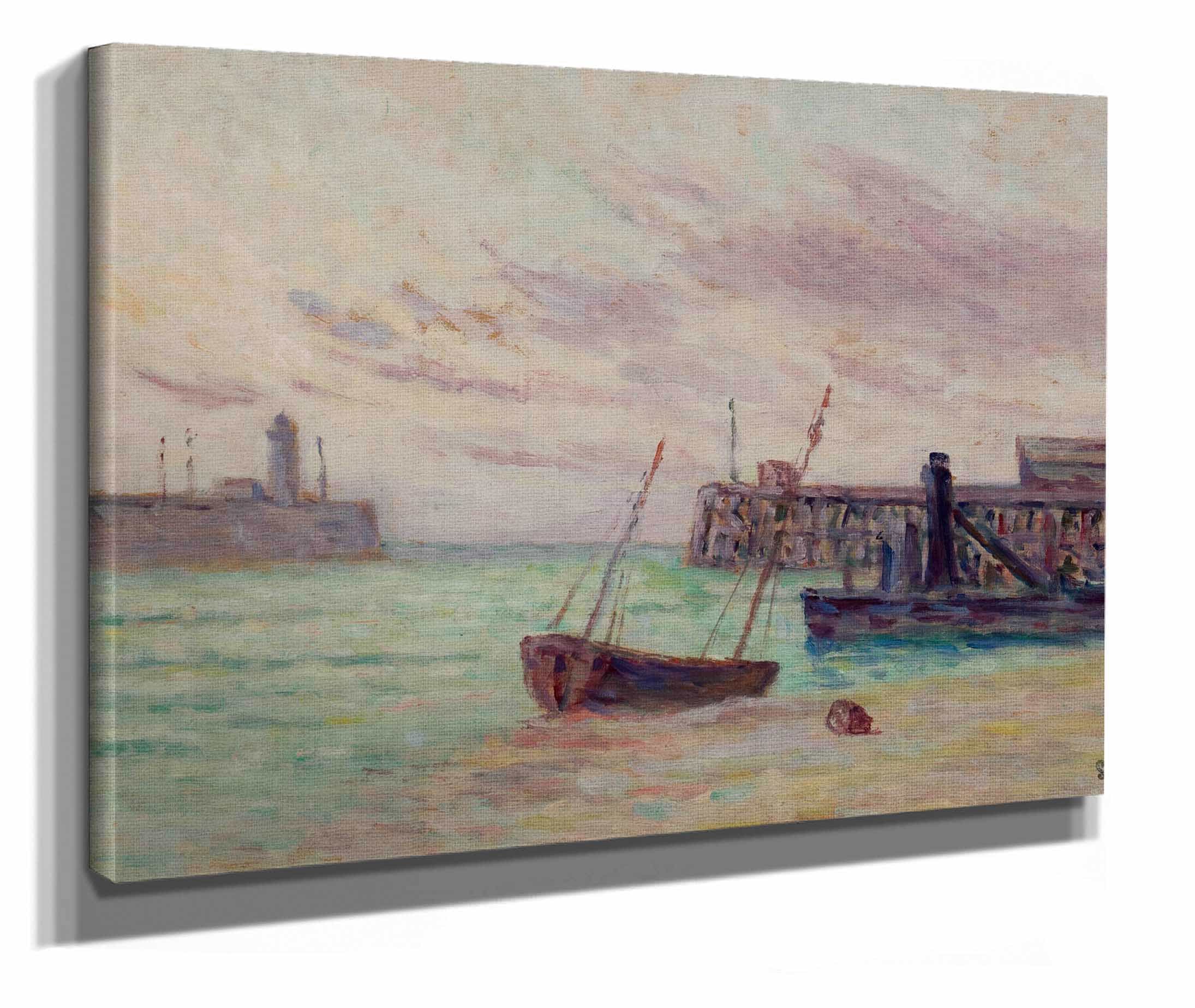 Le Entree Du Port by Maximilien Luce
