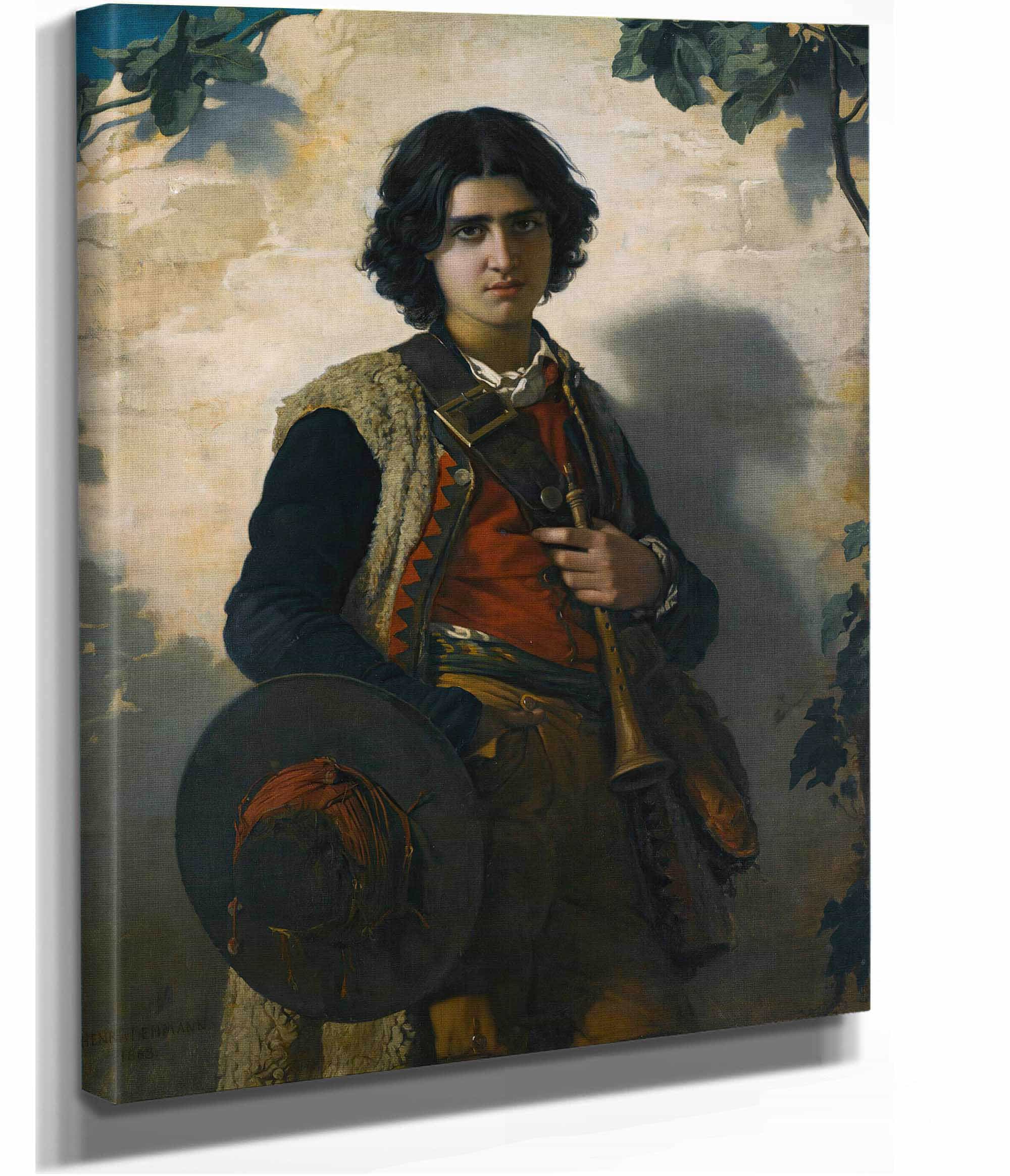 Le Fifre Italien by Henri Lehmann