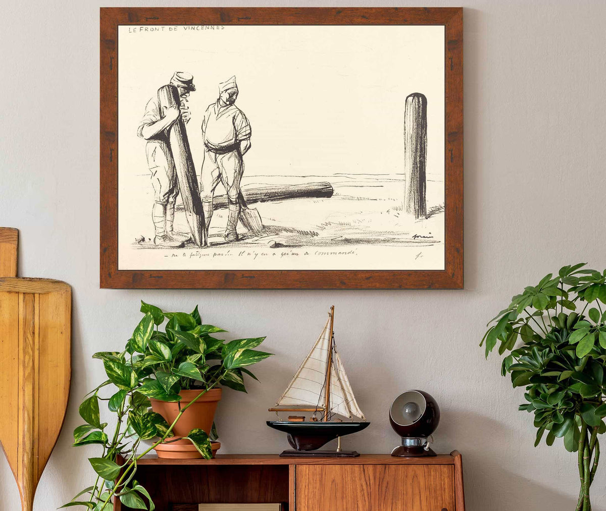 Le Front De Vincennes by Jean Louis Forain