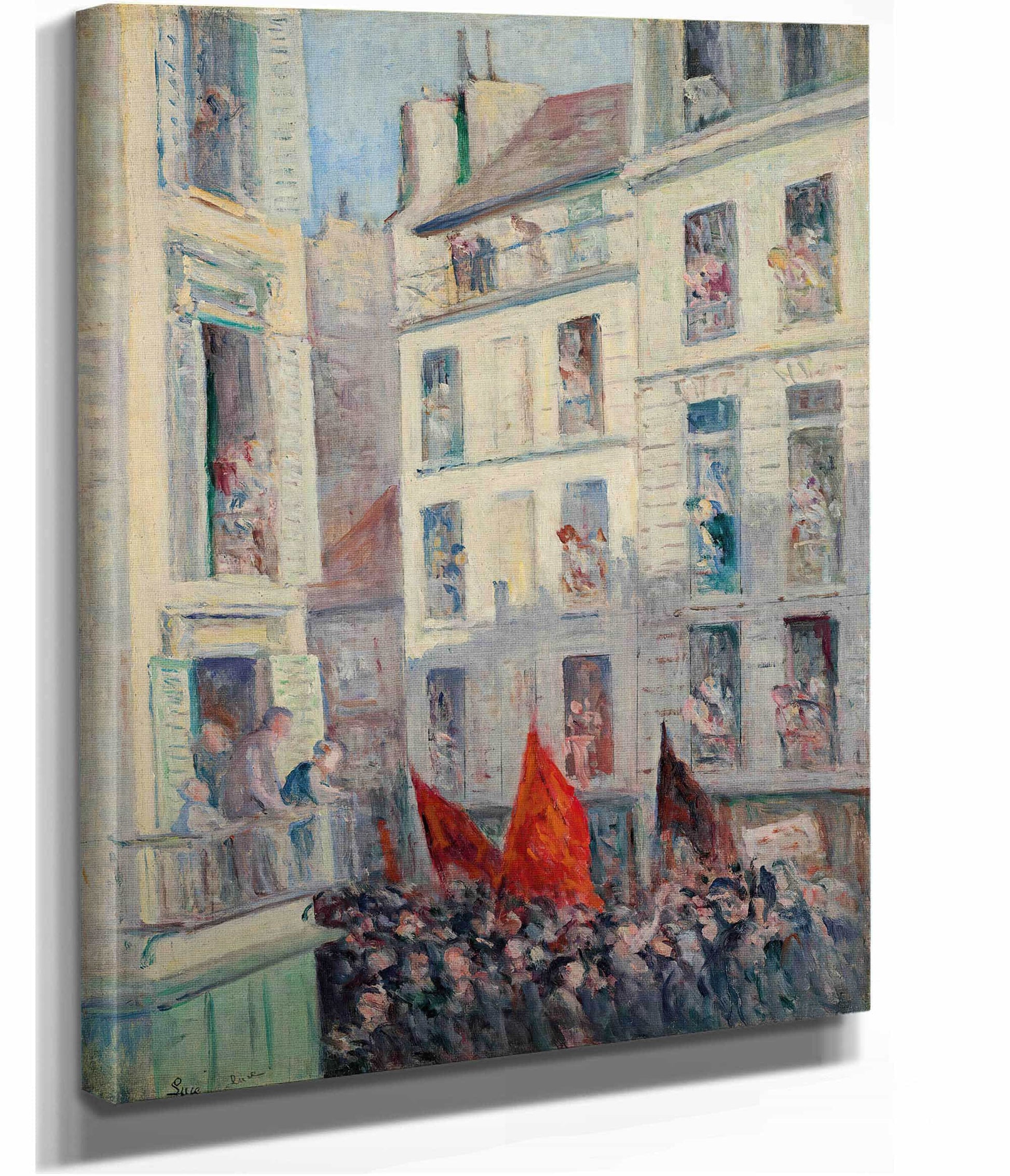 Le Front Populaire by Maximilien Luce