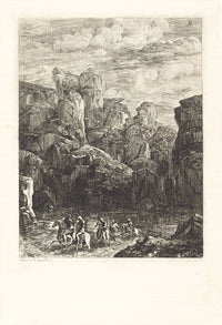 Le Gue The Ford by Odilon Redon