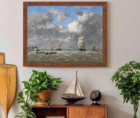 Le Havre by Eugene Boudin