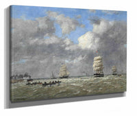 Le Havre by Eugene Boudin