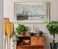 Le Havre Le Port by Eugene Boudin