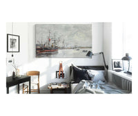 Le Havre Le Port by Eugene Boudin