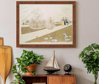 Le Jardin Des Tuileries Ii by Edouard Vuillard