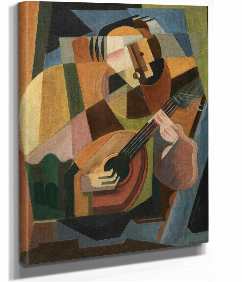 Le Joueur De Luth by Maria Blanchard