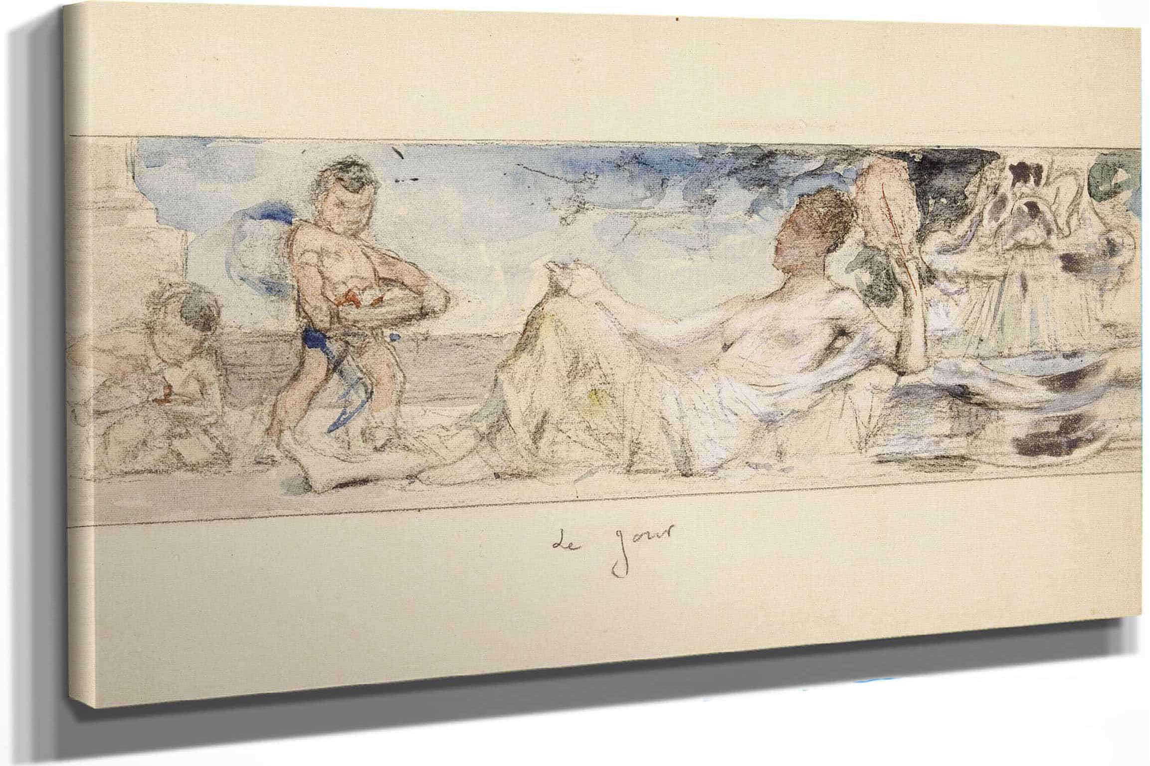 Le Jour by Leon Francois Comerre