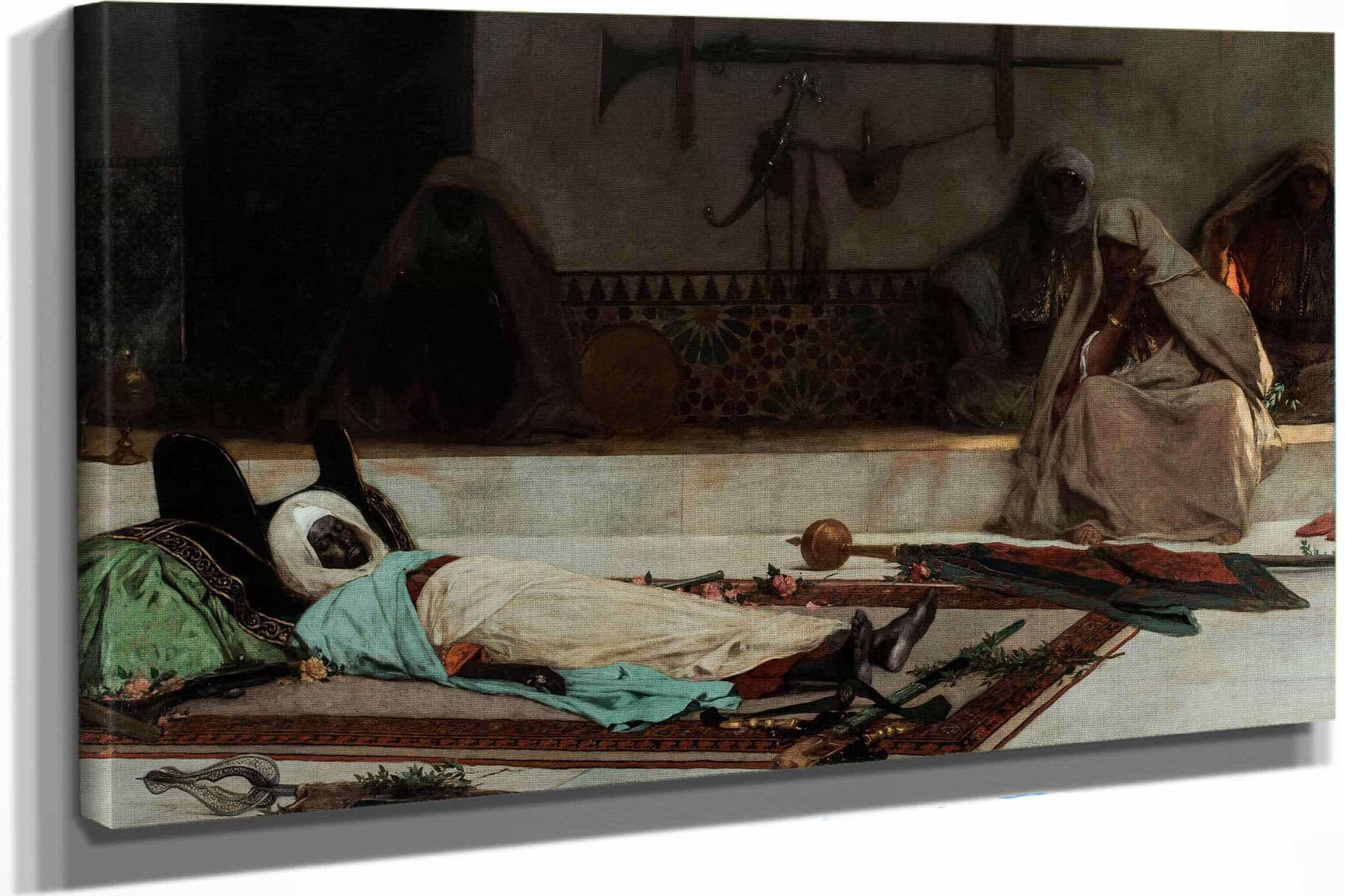 Le Jour Des Funerailles Scene Du Maroc by Jean Joseph Benjamin Constant