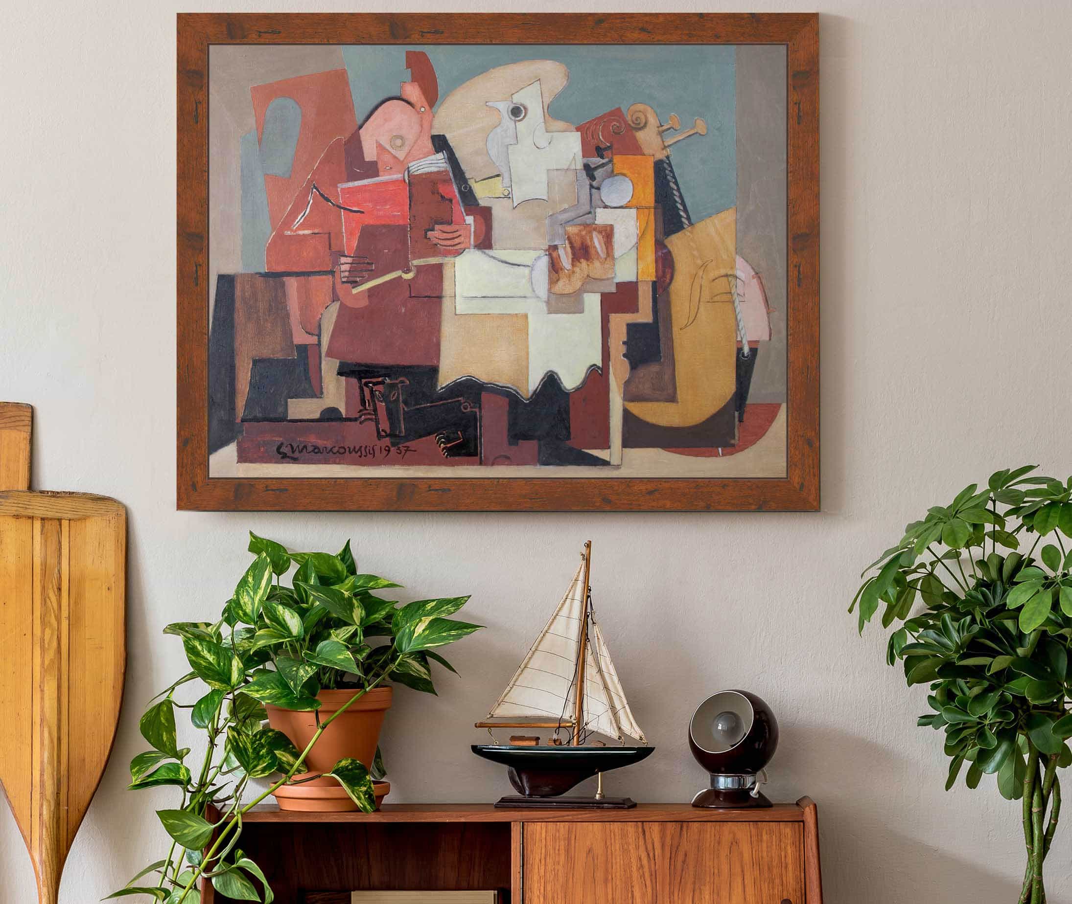 Le Lecteur by Louis Marcoussis