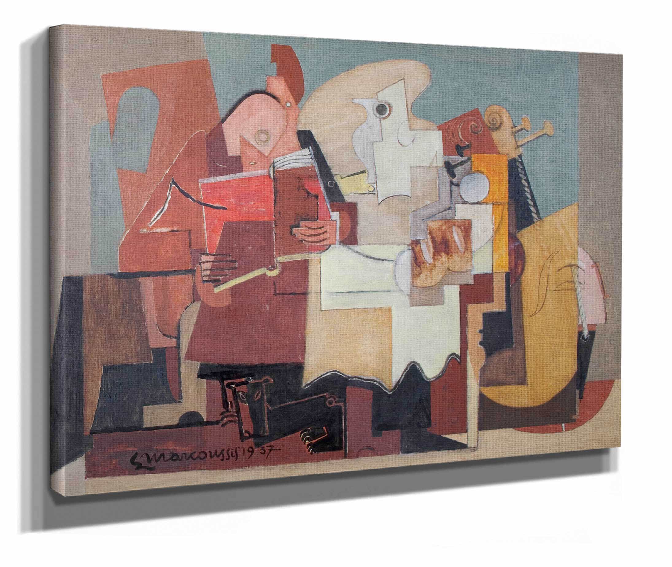 Le Lecteur by Louis Marcoussis