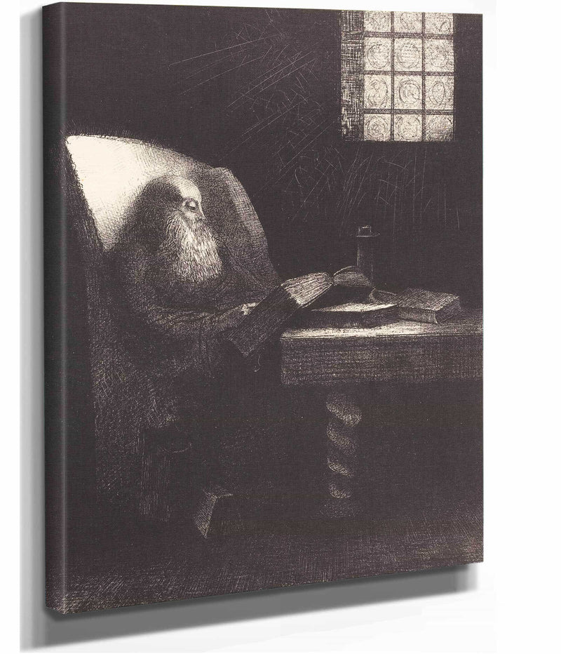 Le Liseur The Reader by Odilon Redon