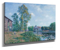 Le Loing A Moret En Ete by Alfred Sisley