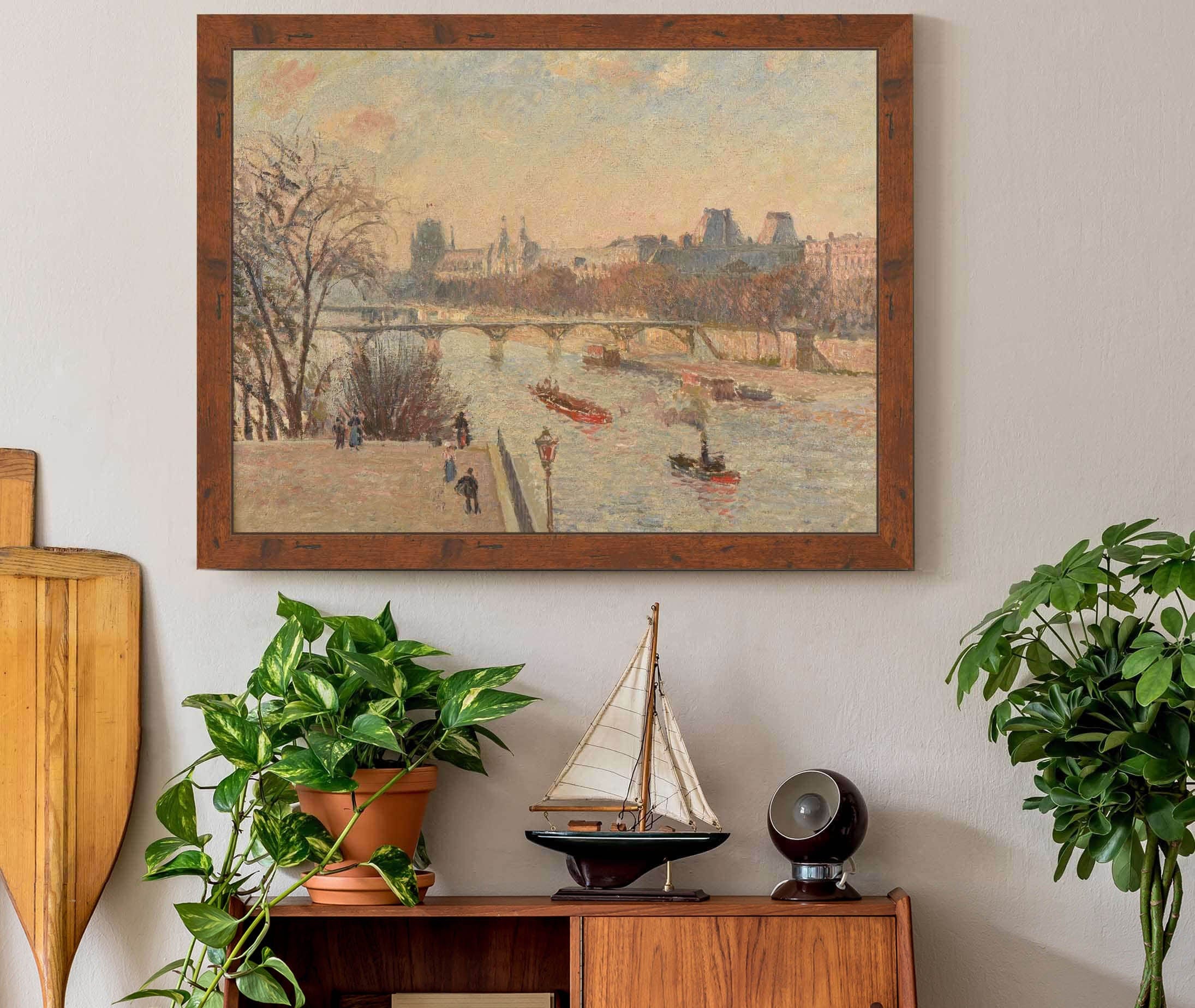 Le Louvre by Camille Pissarro