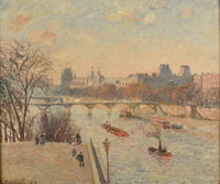 Le Louvre by Camille Pissarro