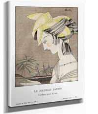 Le Madras Jaune Coiffure Pour Le Soir by Charles Martin