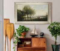 Le Marais by Jean Baptiste Camille Corot