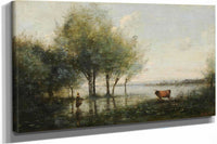 Le Marais by Jean Baptiste Camille Corot