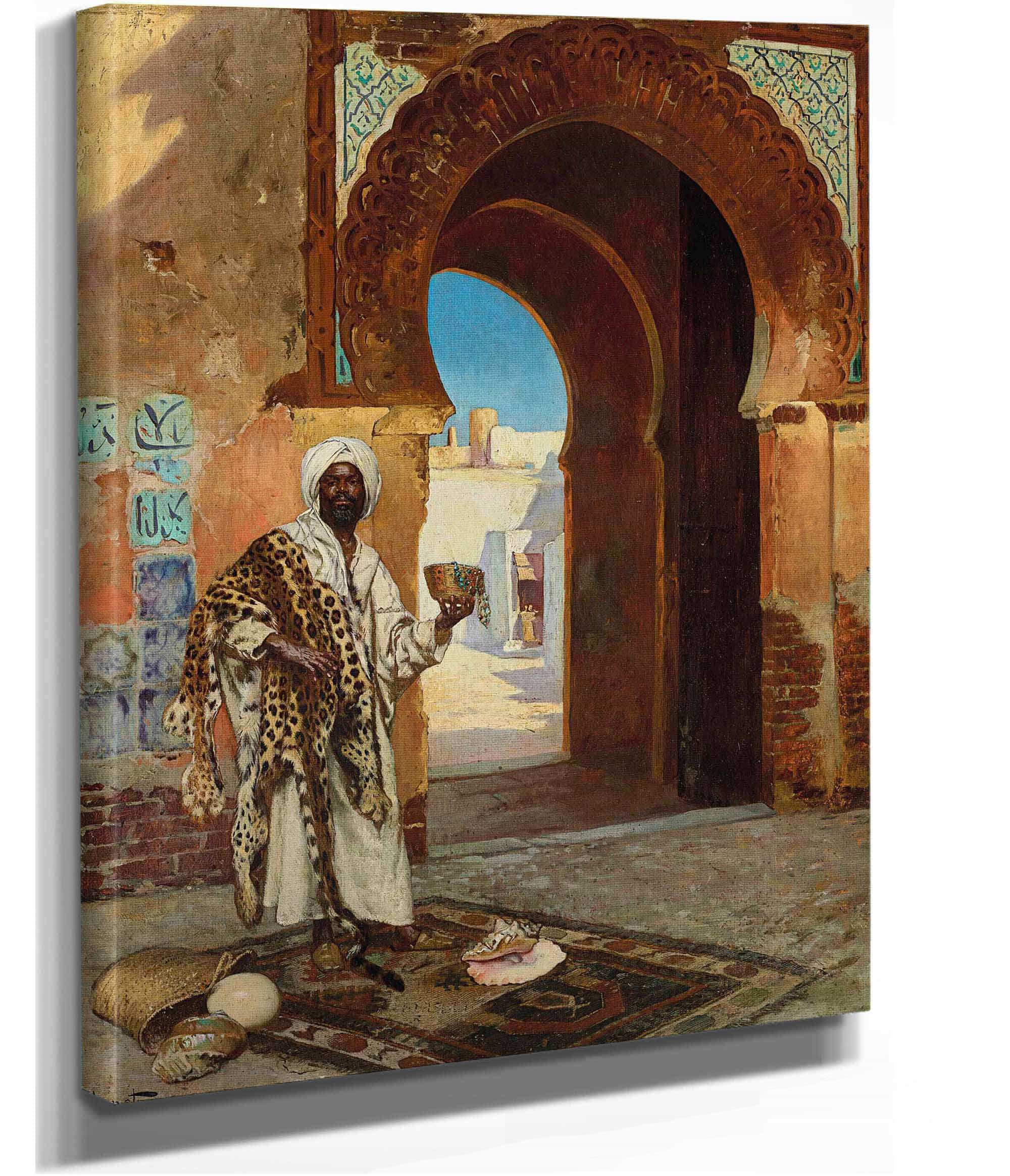 Le Marchand De Coquillages by Rudolf Ernst
