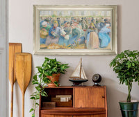 Le Marche Aux Oeufs by Camille Pissarro