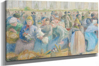 Le Marche Aux Oeufs by Camille Pissarro