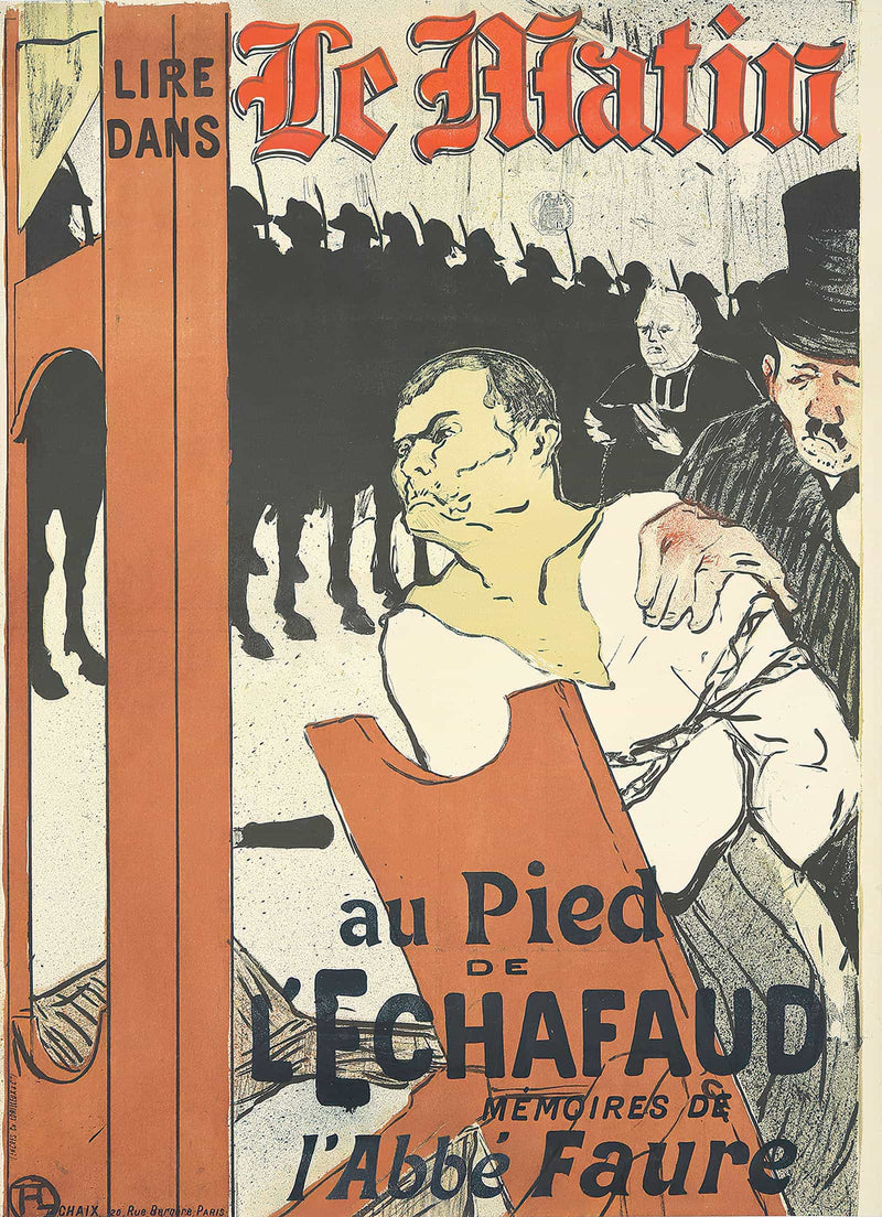 Le Matin Au Pied De Lechafaud by Henri De Toulouse Lautrec