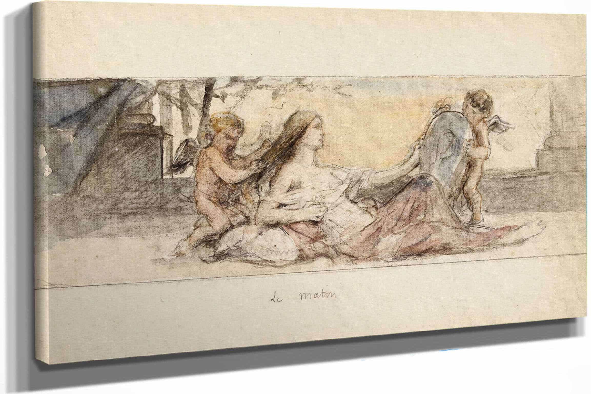 Le Matin by Leon Francois Comerre