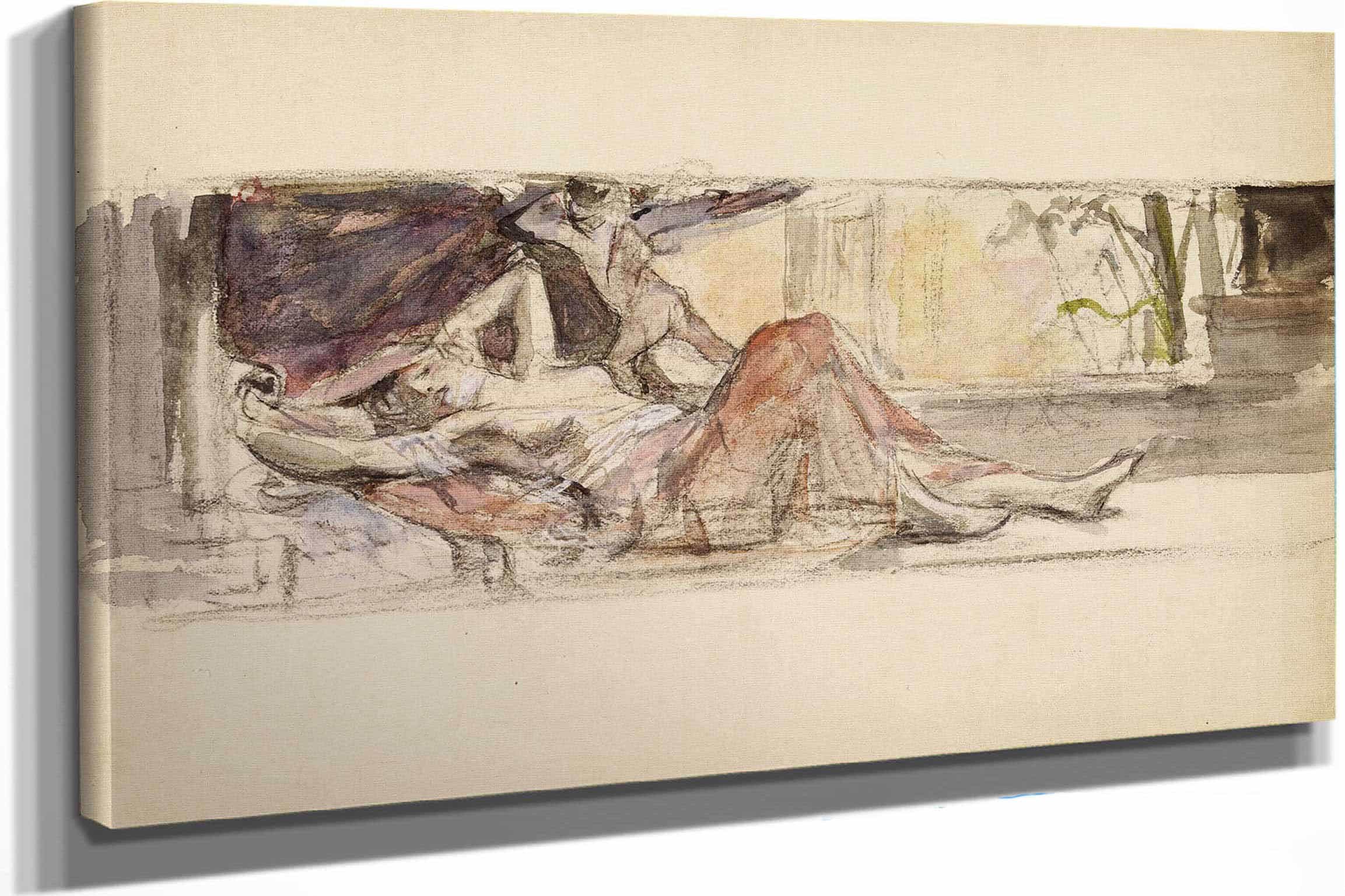 Le Matin by Leon Francois Comerre