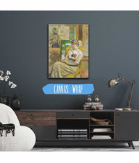 Le Modele A La Rose by Edouard Vuillard