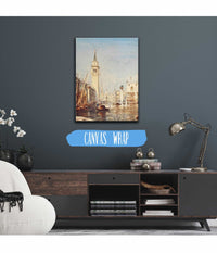 Le Mole Et La Piazetta Inondation by Felix Ziem