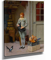 Le Nouveau Commis by Jehan Georges Vibert