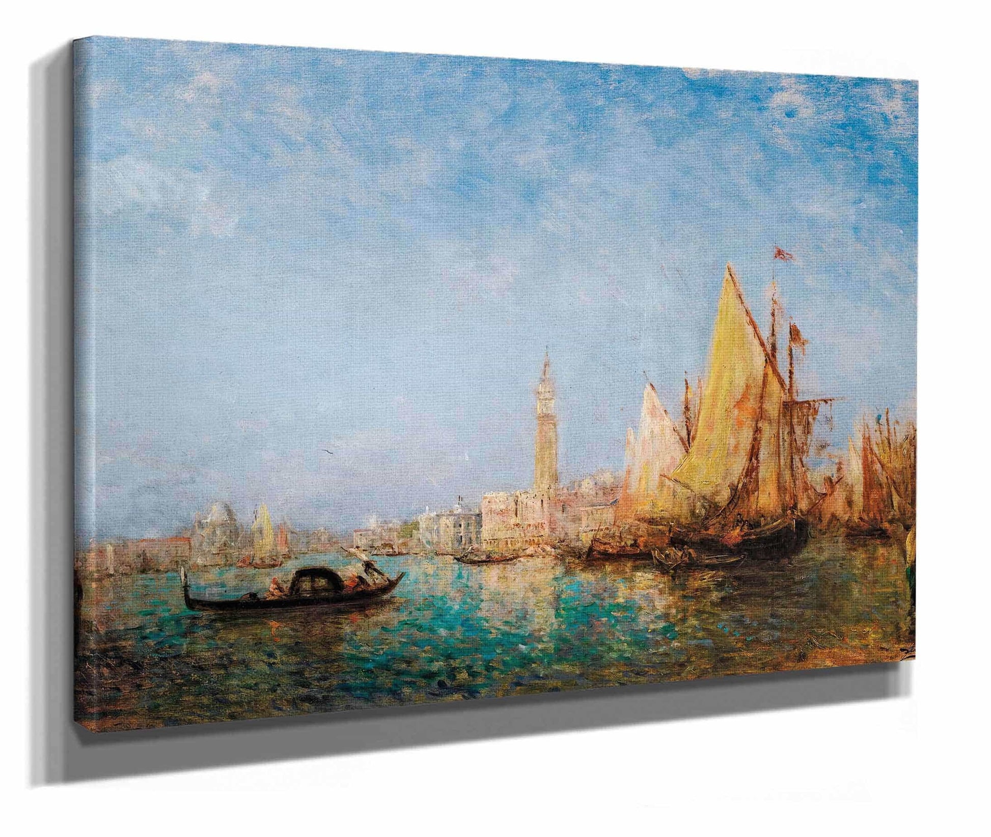 Le Palais Du Doge Venise by Felix Ziem