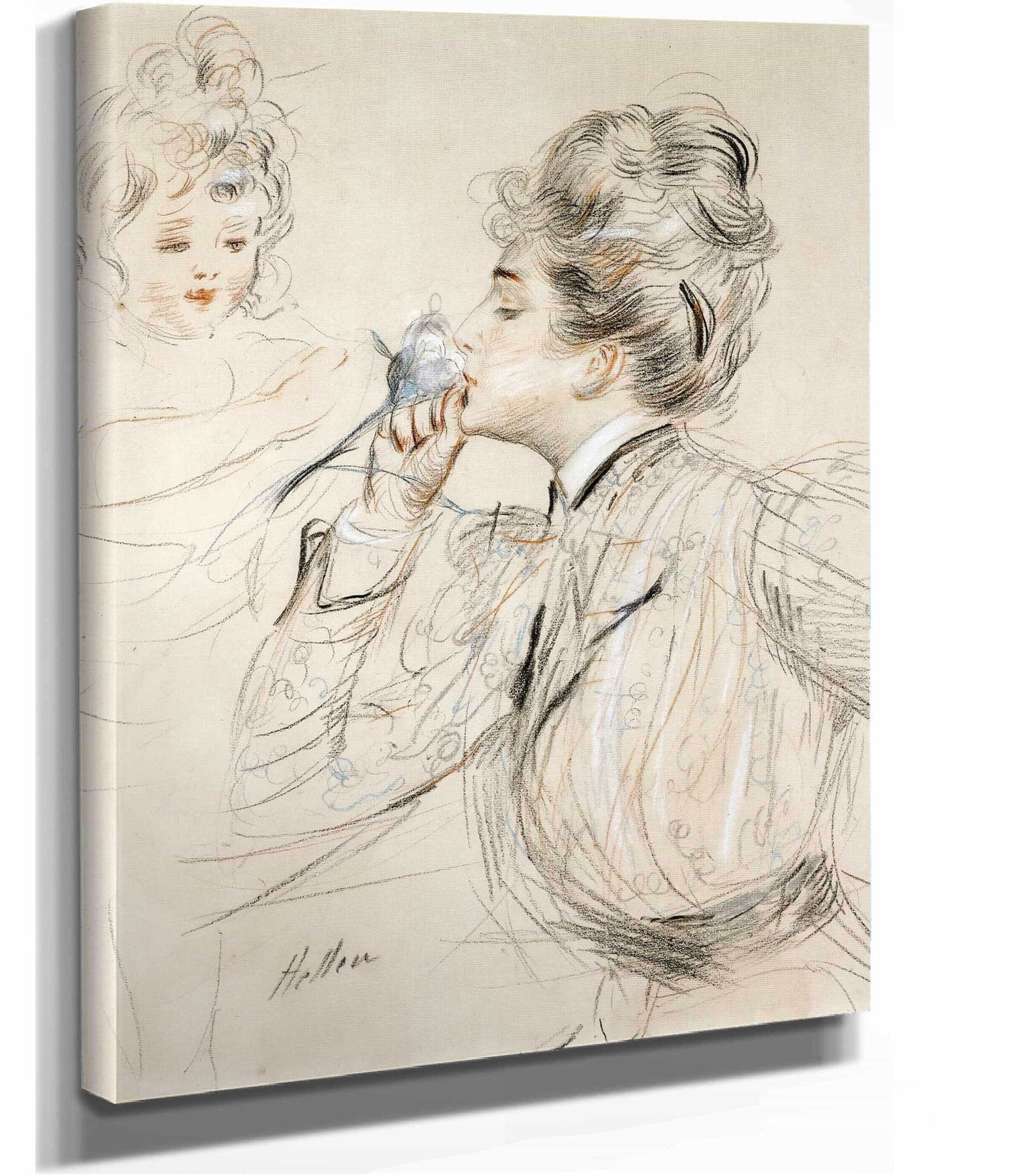 Le Parfum by Paul Cesar Helleu