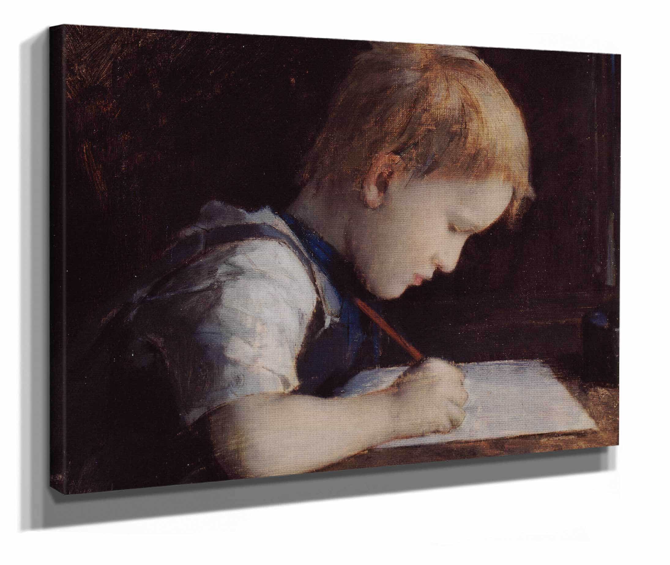 Le Petit Ecriveur by Jean Jacques Henner