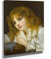 Le Petit Mathematicien by Jean Baptiste Greuze