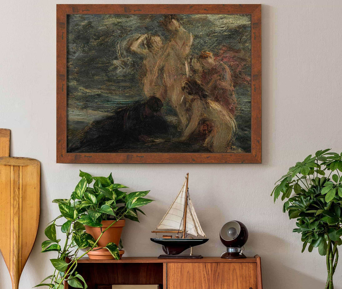 Le Poete Et Les Muses by Henri Fantin Latour