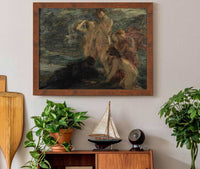 Le Poete Et Les Muses by Henri Fantin Latour