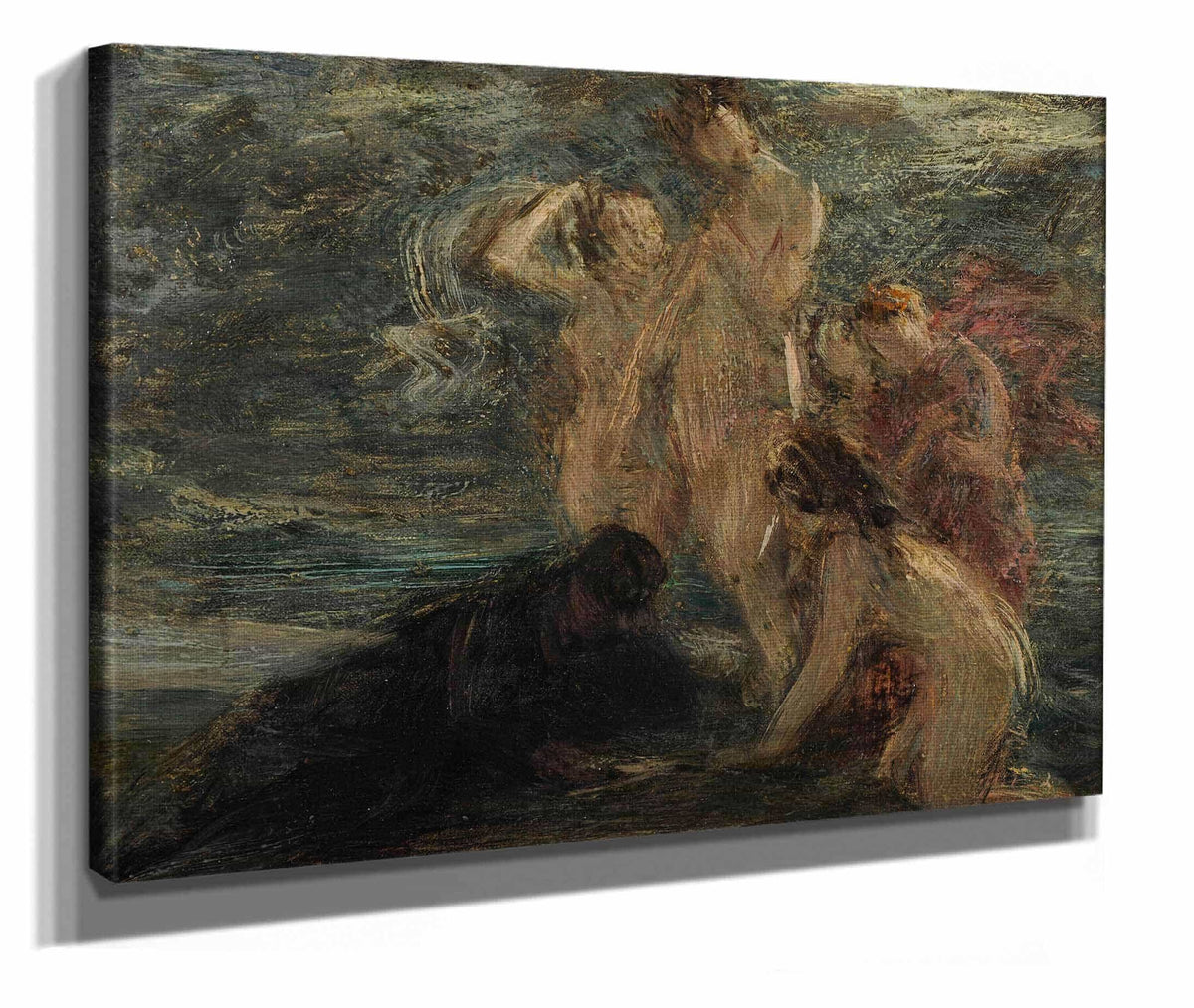 Le Poete Et Les Muses by Henri Fantin Latour