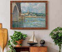 Le Pont De St Cloud by Alfred Sisley