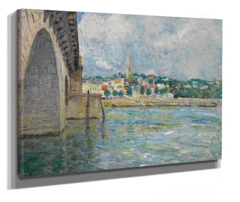 Le Pont De St Cloud by Alfred Sisley