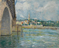 Le Pont De St Cloud by Alfred Sisley