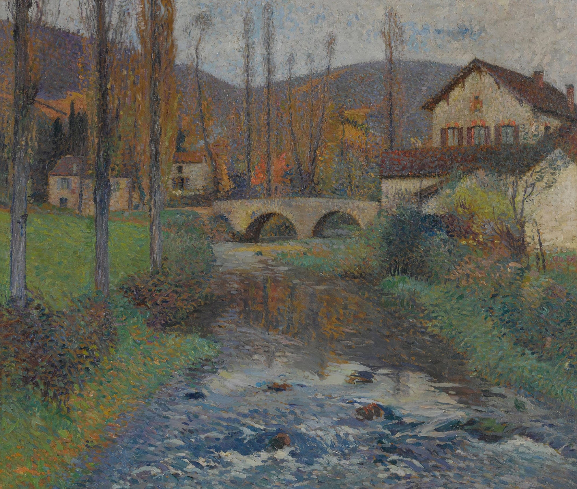 Le Pont Du Labastide Du Vert by Henri Martin